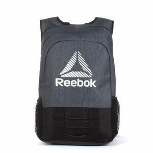 Reebok Basecamp Backpack Dark Heather Grey water Bottle storage reflective New